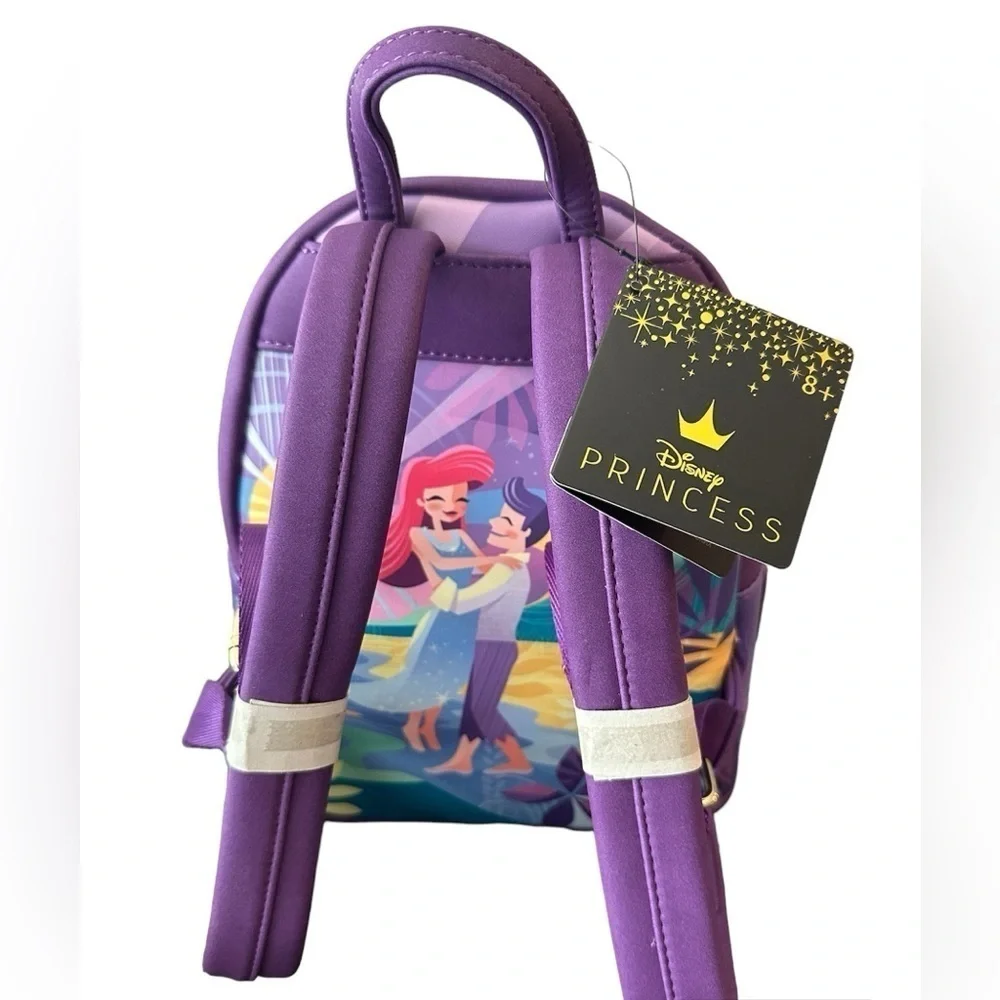 Disney Princess Ariel Loungefly Castle Collection Mini Backpack